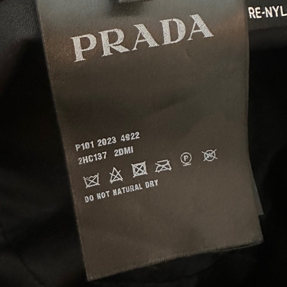 Prada Classic Black Bucket Hat - Picture 8 of 11